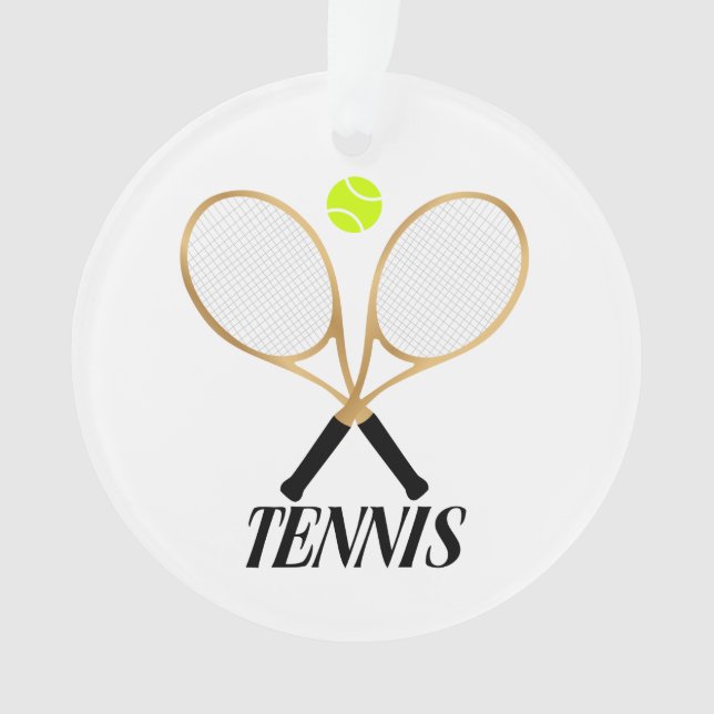 Tennis Ornament (Front)