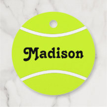 Tennis Party Custom Player Name or Text