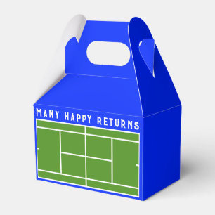 Tennis Party Favour Box