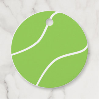 Tennis Party Favour Tag, Birthday Tag