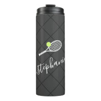 Tennis Personalised Script Name Monogram