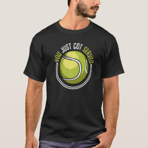 Tennis Player Ball Retro Football Coach Fan T-Shirt