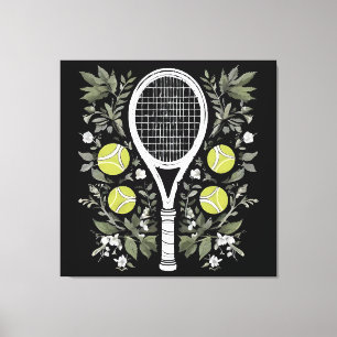 Tennis Player Canvas Print