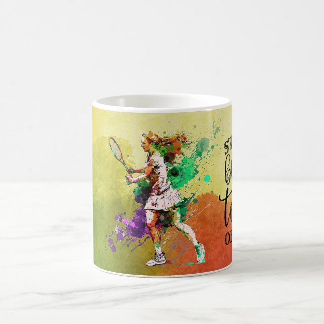 Tennis Player   Coffee Mug (Center)