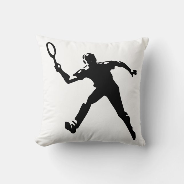 Tennis Player Cushion (Front)