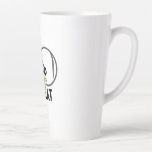 Tennis Player Eat Sleep Tennis Repeat Latte Mug