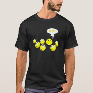 Tennis Player For Coach Tennis Fan Chicken Chick T-Shirt