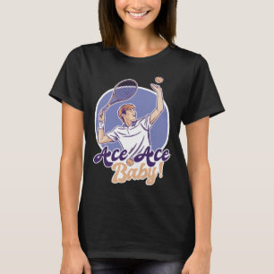 Tennis Player Game Player Sport Tennis Court 1 T-Shirt