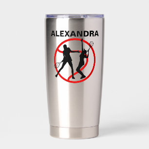 Tennis Player Girl, Tennis Girl  Birthday Insulated Tumbler