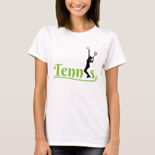Tennis Player Girl, Tennis Girl Birthday T-Shirt
