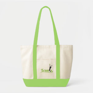 Tennis Player Girl, Tennis Girl  Birthday Tote Bag
