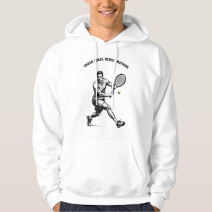 Tennis Player Graphic T-Shirt – Dynamic Sports Hoodie
