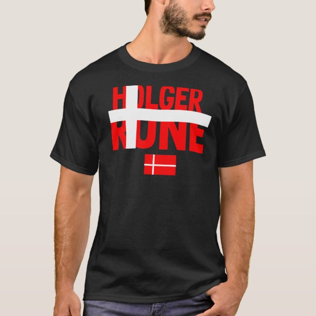 Tennis Player -  Holger Rune T-Shirt (Front)
