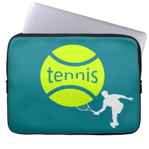 Tennis player laptop sleeve