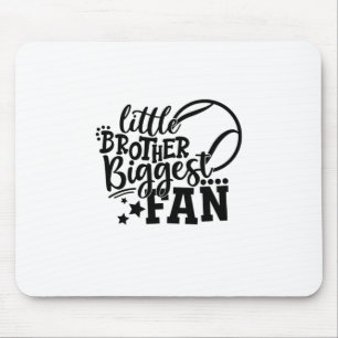 Tennis Player Little Brother Biggest Fan Tennis Mouse Mat