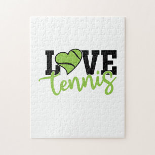 Tennis Player Love Tennis Jigsaw Puzzle