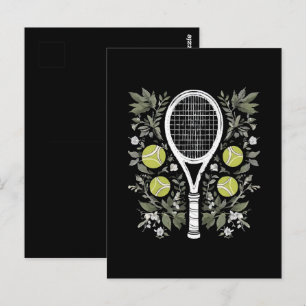 Tennis Player Postcard