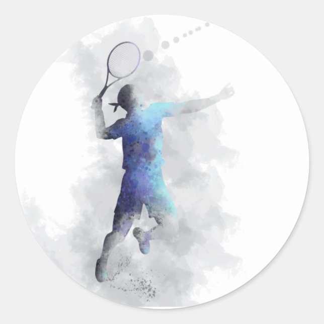 TENNIS PLAYER - Sticker (Front)