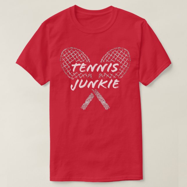 Tennis Player Tennis Trainer Tennis Club T-Shirt (Design Front)