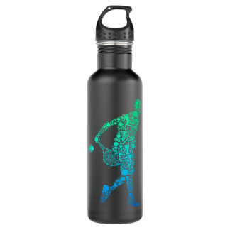 Tennis Player Youth Men Kids Boys  710 Ml Water Bottle