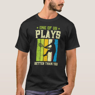 Tennis Players Boys Tennis Instructor T-Shirt
