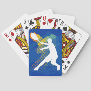 Tennis playing cards