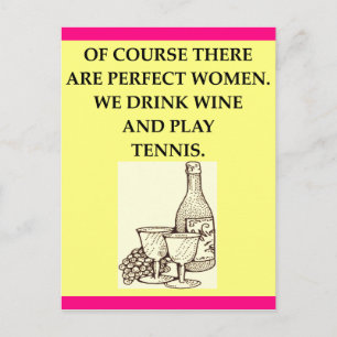 TENNIS POSTCARD