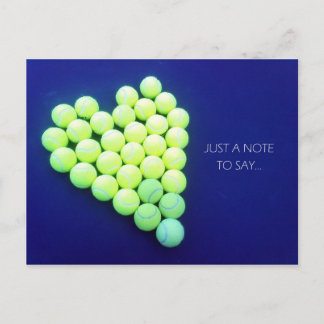 Tennis ♥ Postcard