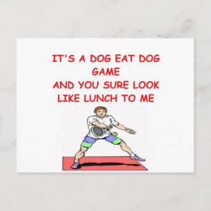 TENNIS POSTCARD