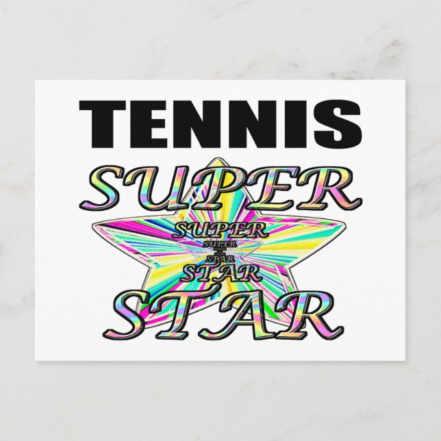 tennis postcard (Front)