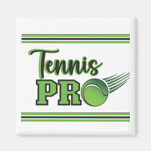 Tennis Professional Magnet