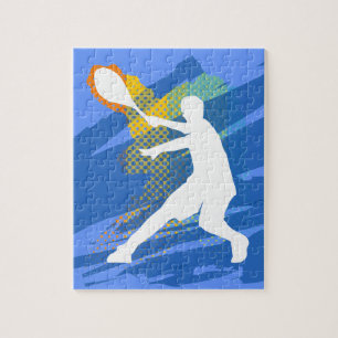 Tennis puzzle - kids gift for players and fans