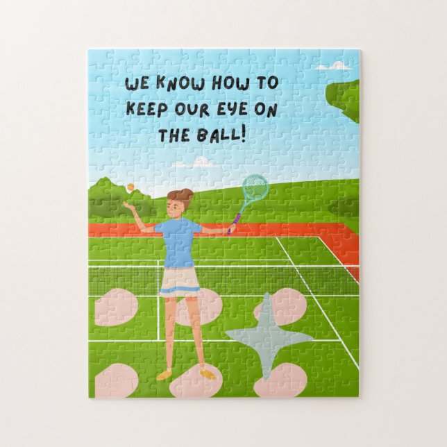 Tennis Puzzles for Tennis Player (Vertical)