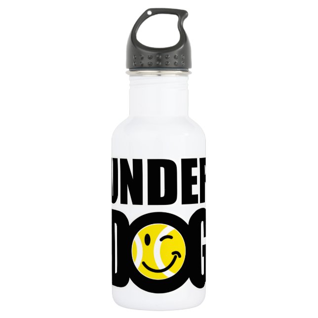 Tennis quote 532 ml water bottle (Front)