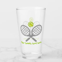 Tennis racket and ball grey and green
