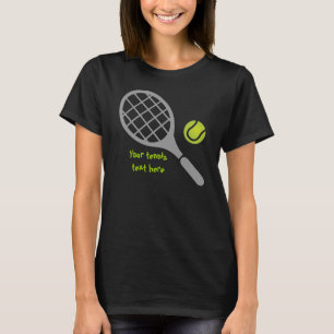 Tennis racket and ball T-Shirt