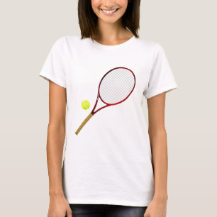 Tennis racket and ball T-Shirt