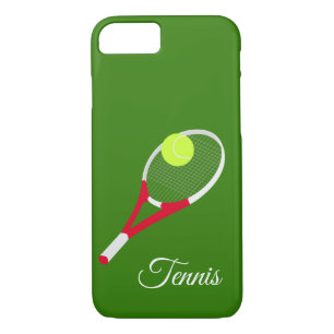 Tennis racket and tennis ball iPhone 8/7 case