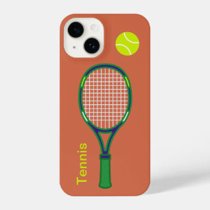 Tennis Racket & Ball iPhone 14 Case