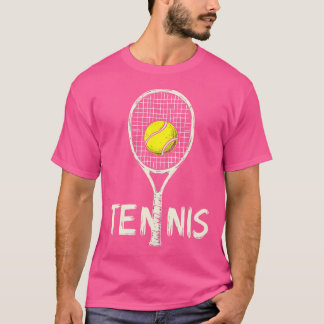 Tennis Racket Ball T-Shirt