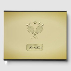 Tennis Racket Guest Book