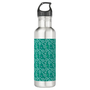 Tennis Racket Pattern   710 Ml Water Bottle
