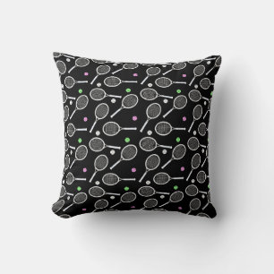 Tennis Racket Pattern  Cushion