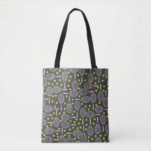 Tennis Racket Tote Bag