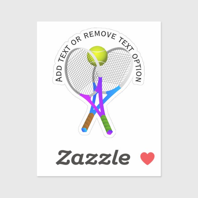 Tennis Rackets and Ball (Sheet)