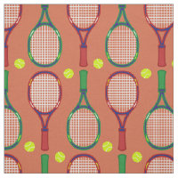 Tennis Rackets & Balls Pattern