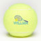 Tennis racquet and ball blue cyan graphic custom