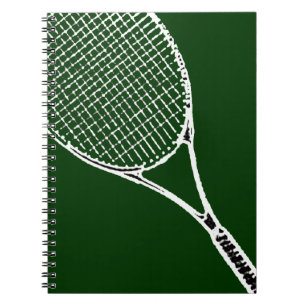 tennis racquet notebook