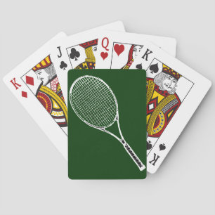 tennis racquet playing cards