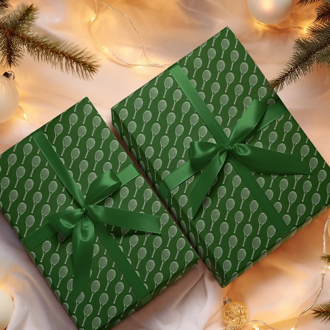 Tennis racquet wrapping paper (Creator Uploaded)